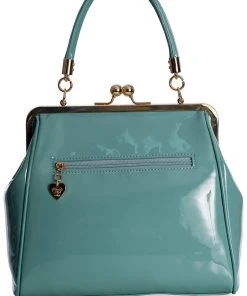 Banned American Vintage 50's Handbag Turquoise New In