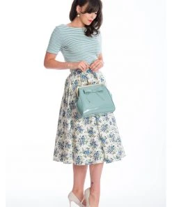 Banned American Vintage 50's Handbag Turquoise New In