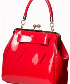 Banned American Vintage 50's Handbag Red New In