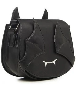 Banned Release The Bats Shoulder Bag Black
