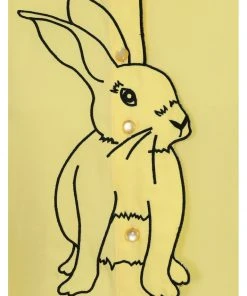 New In Banned Bunny Hop 40's Blouse Yellow