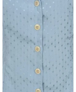 Banned Afternoon Tea Spot 40's Blouse Blue