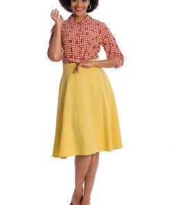 Banned Cherry Amore 40's Blouse Red New In