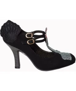 Banned Stella Starlight Mermaid Pumps Zwart