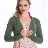 Banned Summer Berry Cherry 50's Bolero Green New In