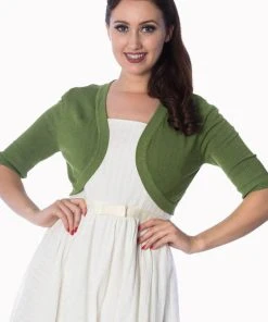 Banned Hudson 50's Bolero Apple Green