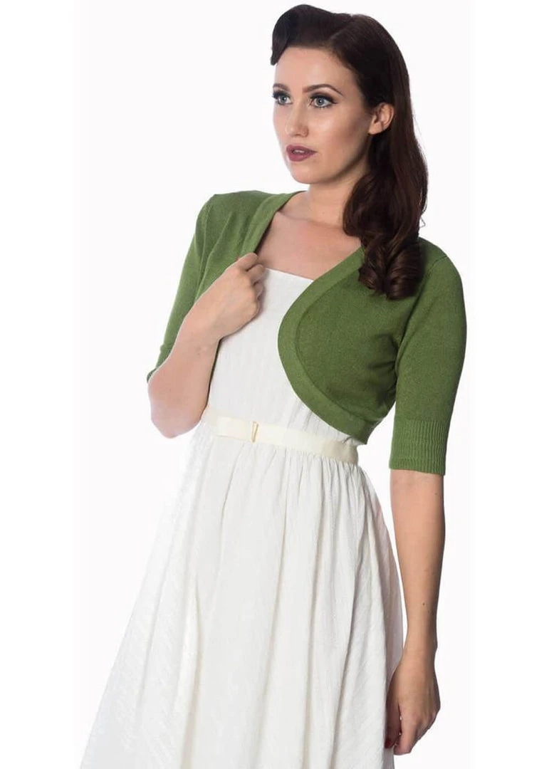 Banned Hudson 50's Bolero Apple Green
