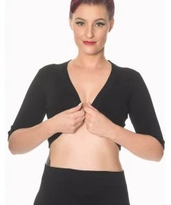 New In Banned Hudson Bolero Black