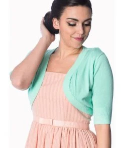 New In Banned Hudson 50's Bolero Mint Color