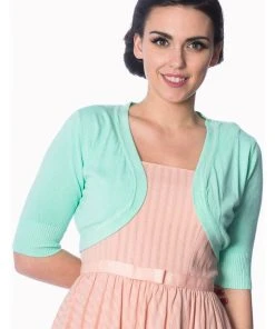 New In Banned Hudson 50's Bolero Mint Color