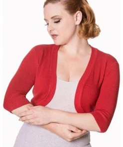 Banned Hudson Bolero Red New In