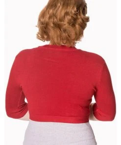 Banned Hudson Bolero Red New In