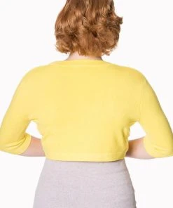 New In Banned Hudson Bolero Yellow