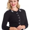 Banned Bunny Hop 40's Cardigan Black New In