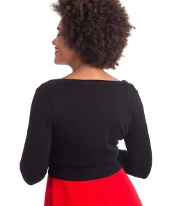 New In Banned Love Dream 50's Cardigan Black