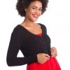 New In Banned Love Dream 50's Cardigan Black