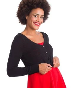 New In Banned Love Dream 50's Cardigan Black