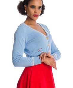 Banned Regatta Boat Cardigan Blue New In