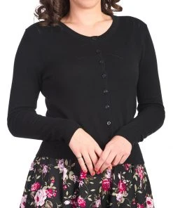 Banned Winter Storm 50's Cardigan Black New In