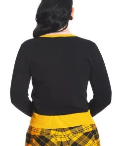 Banned Black Panther 70's Cardigan Black