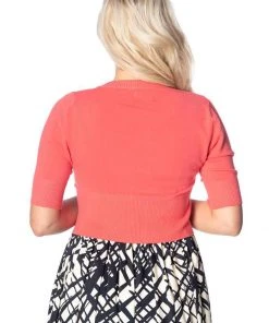 Banned Overload 50's Cardigan Coral