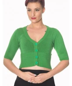 Banned Overload Cardigan Green New In