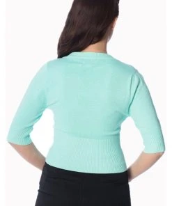 New In Banned Overload 50's Cardigan Mint Color