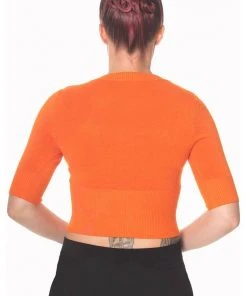 Banned Overload Cardigan Orange Color New In