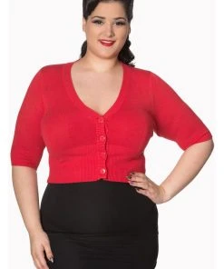 Banned Overload Cardigan Red