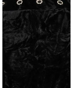 New In Banned Big Crush Velvet 60's Dress Black