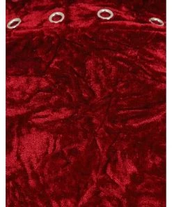 Banned Big Crush Velvet 60's Dress Burgundy
