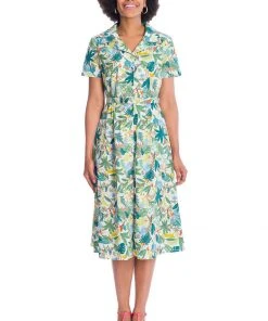 Banned Forest 50's Swing Dress Ivory New In