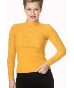 Banned Let's Tango Jumper Mustard