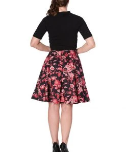 Banned Winter Flower 40's Jumper Black New In