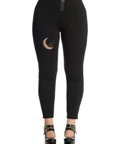 Banned Galathea Moon 80's Leggings Black