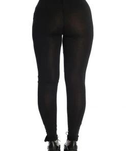 New In Banned Zombie Hand Leggings Black