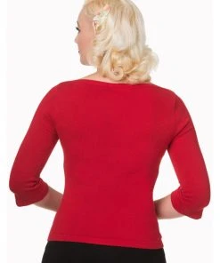 Banned Addicted Sweater Red New In