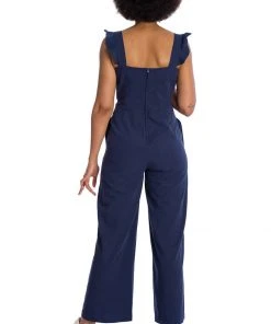 Banned Cute Culotte 60's Jumpsuit Navyblue New In