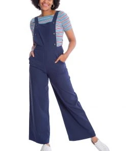 New In Banned Starboard Anchor 40's Dungarees Navy