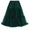 Banned 50's Petticoat Lang Dark Green New In