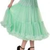 New In Banned 50's Petticoat Long Mint Color