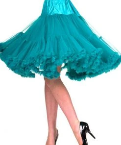 New In Banned 50's Petticoat Long Teal