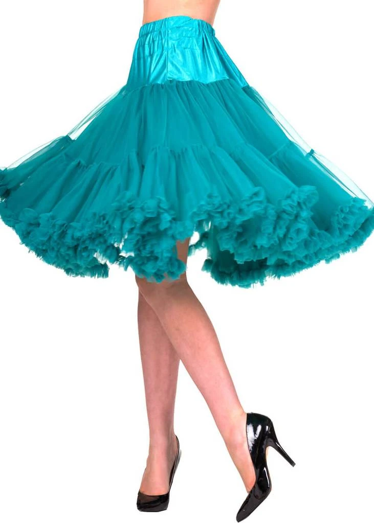New In Banned 50's Petticoat Long Teal
