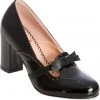 Banned My Sharona 60's Heels Black