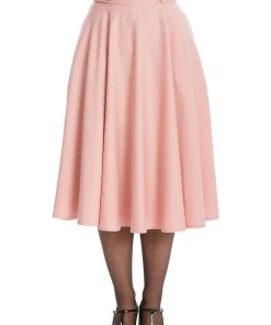 Banned Di Di 40's Swing Skirt Pink