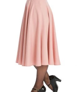 Banned Di Di 40's Swing Skirt Pink