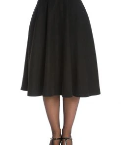 Banned I'm Yours 50's Swing Skirt Black