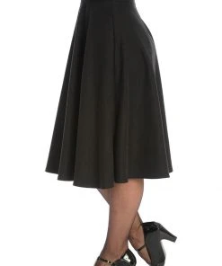 Banned I'm Yours 50's Swing Skirt Black