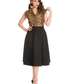Banned I'm Yours 50's Swing Skirt Black
