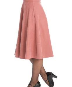 Banned I'm Yours 50's Swing Skirt Old Pink New In